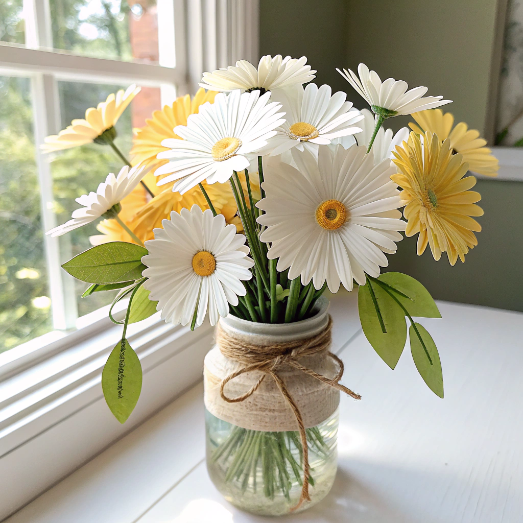 Simple Paper Daisies