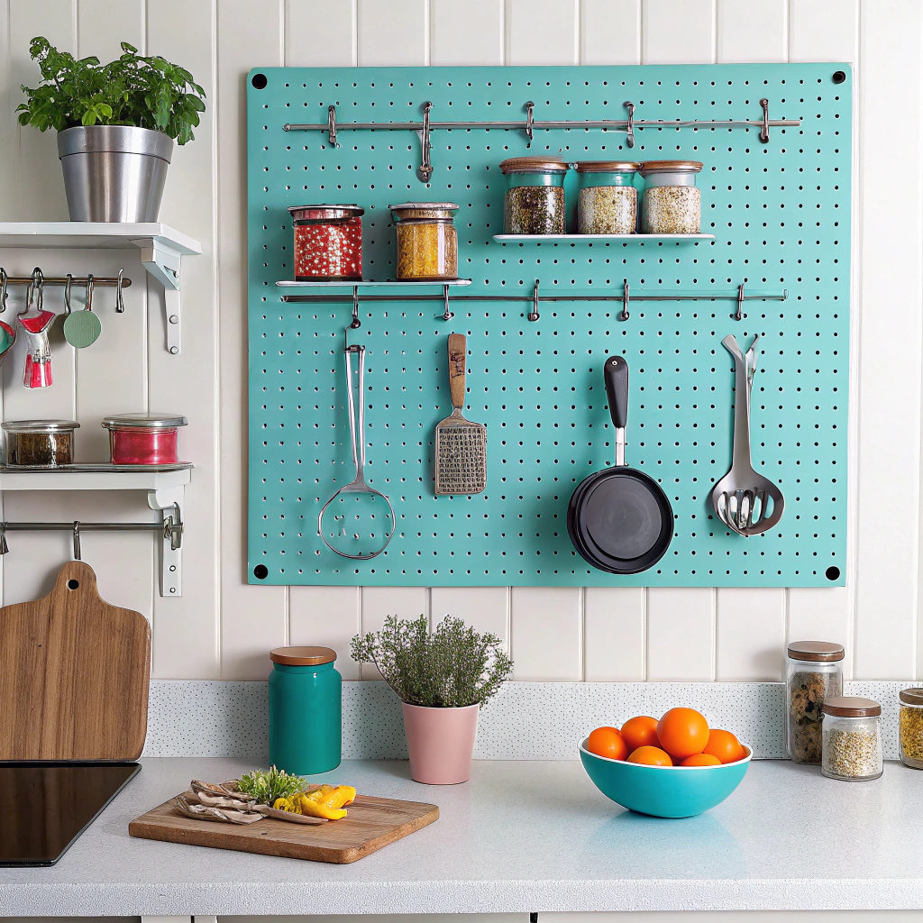 pegboard wall