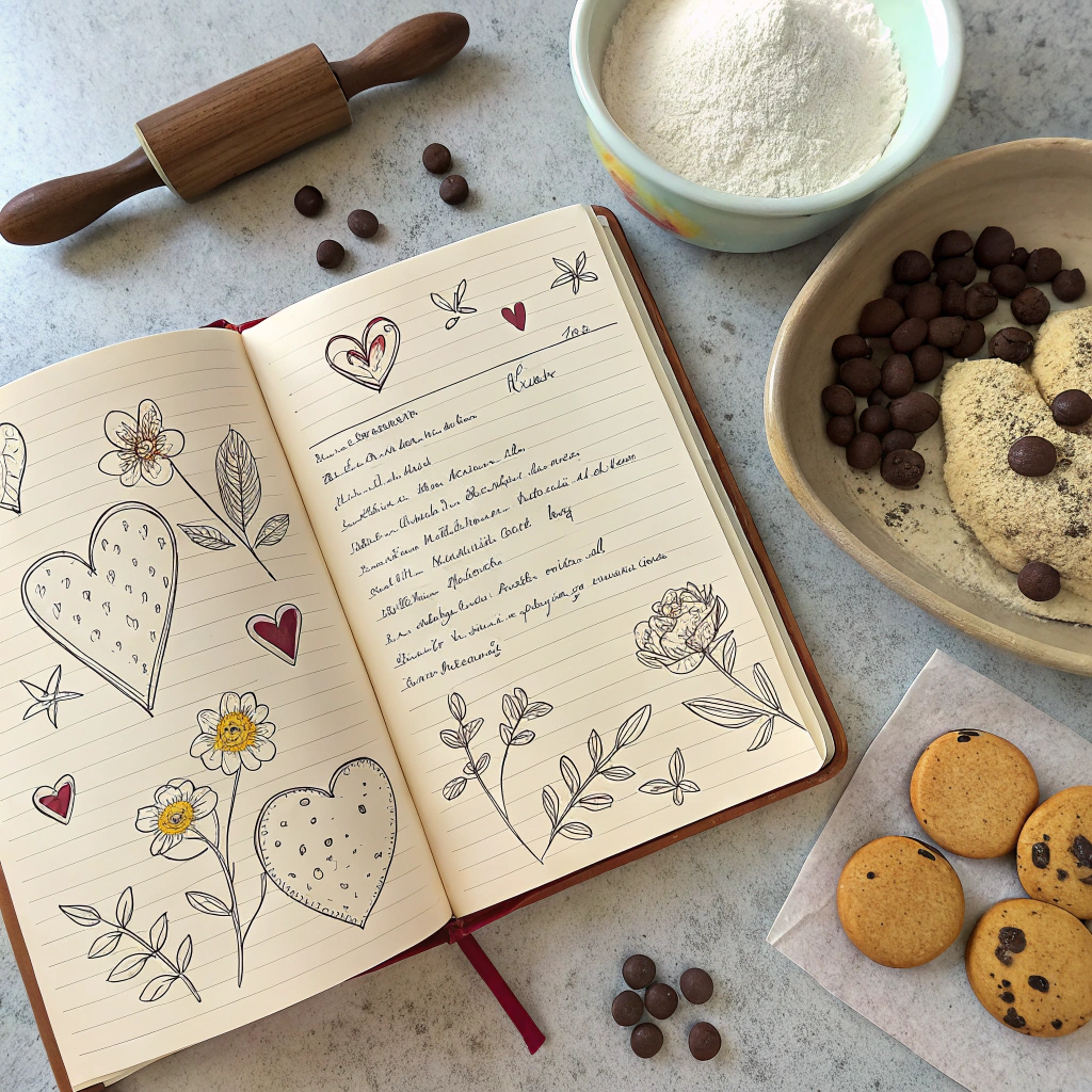 Handwritten Recipe Book