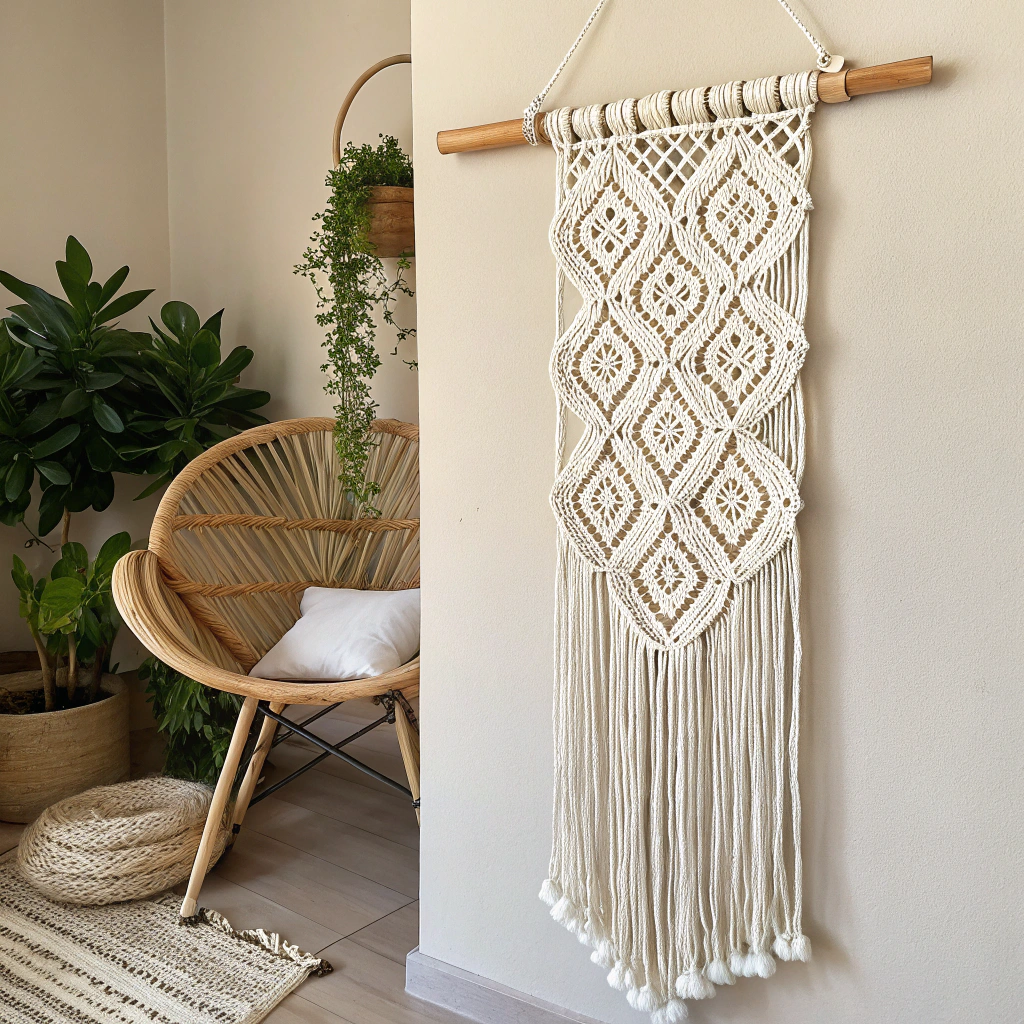 Create a Macramé Wall Hanging