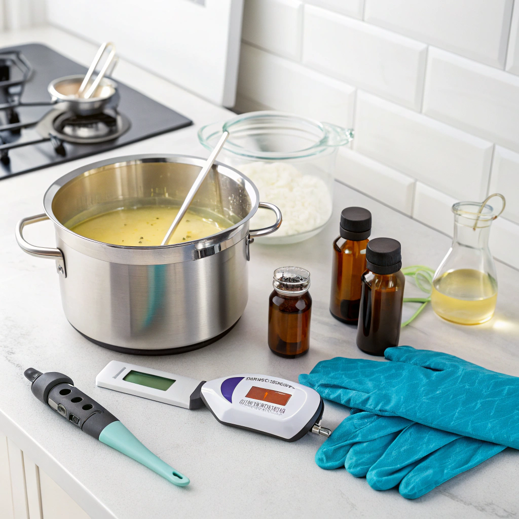 Cold Process Soap (For the Bravehearted)