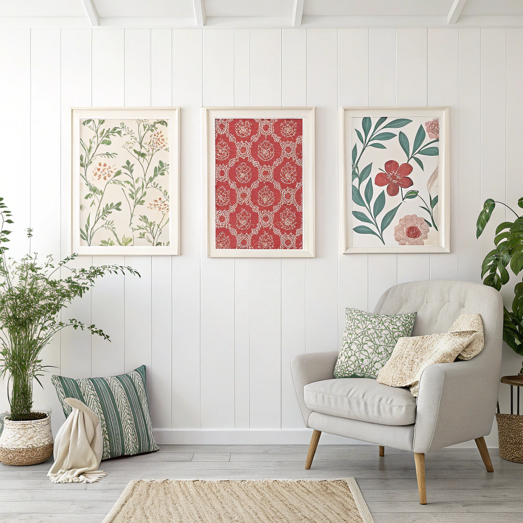 Frame Fabric or Wallpaper