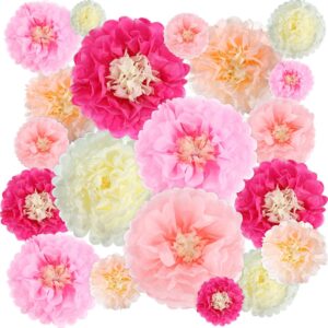 Ghostly Tissue Flowers