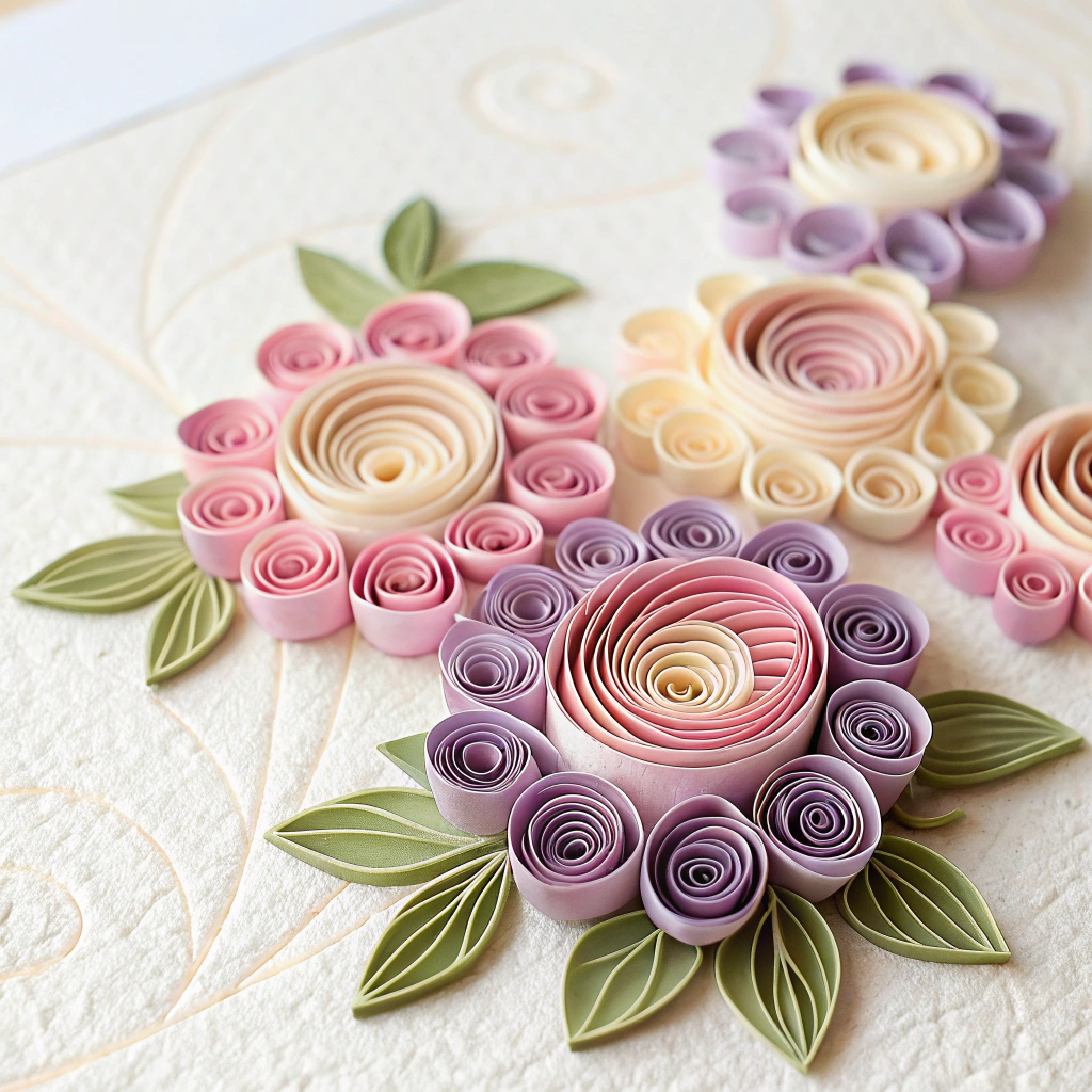 DIY Paper Quilled Flowers