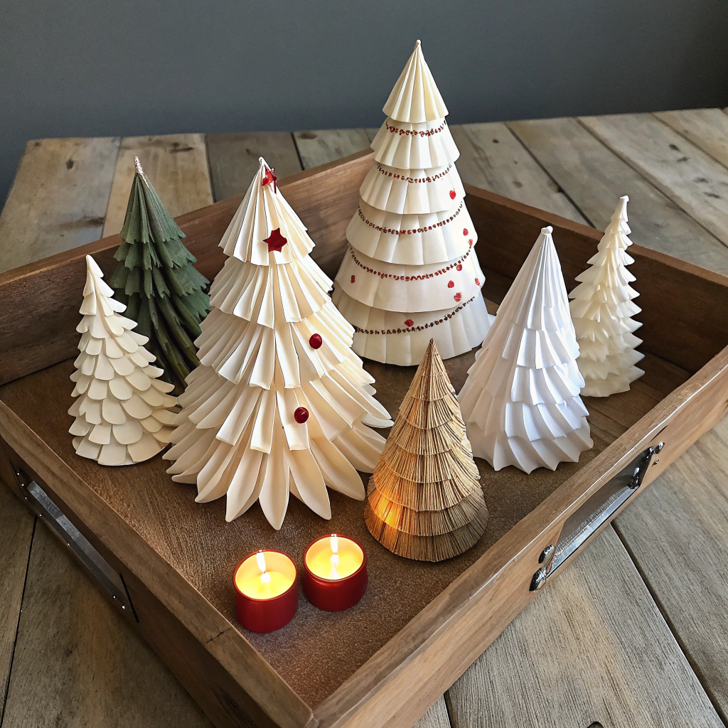DIY Paper Christmas Tree