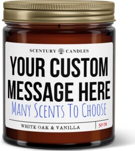 Custom Scented Candle